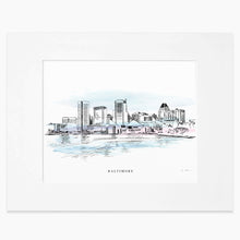 Load image into Gallery viewer, Baltimore Skyline - Fine Art Print