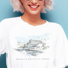 Load image into Gallery viewer, Brooklyn Botanical Garden Wearable Art T-Shirt NY