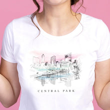 Load image into Gallery viewer, New York Central Park Wearable Art T-Shirt NYC