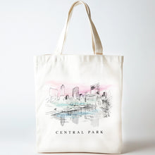 Load image into Gallery viewer, New York Central Park Renissance Style Tote Bag NYC