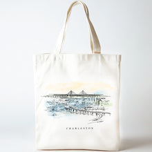 Load image into Gallery viewer, Charleston Renissance Style Tote Bag