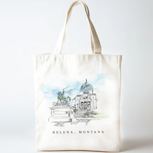Load image into Gallery viewer, Helena, MT Renissance Style Tote Bag