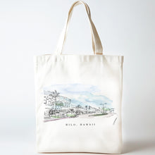 Load image into Gallery viewer, Hilo, Hawaii Renissance Style Tote Bag