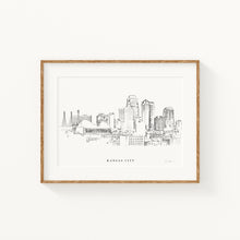 Load image into Gallery viewer, Kansas City Skyline - Fine Art Print