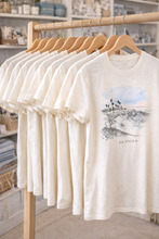 Load image into Gallery viewer, La Jolla Cove San Diego T-Shirt | California Coastal Surf Gift Shop Apparel | Hand-Drawn Souvenir Tee