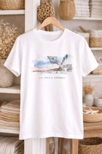 Load image into Gallery viewer, La Jolla Shores, San Diego T-Shirt | California Coastal Surf Gift Shop Apparel | Hand-Drawn Souvenir Tee