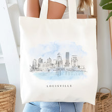 Load image into Gallery viewer, Louisville, KY Renissance Style Tote Bag