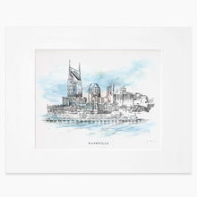 Load image into Gallery viewer, Nashville Hand Drawn Fine Art Prints