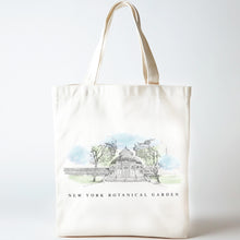 Load image into Gallery viewer, New York Botanical Garden Renissance Style Tote Bag NYC