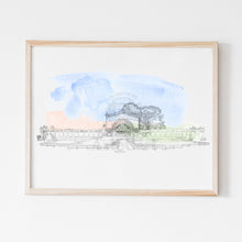 Load image into Gallery viewer, Sprecklels Organ Pavilion, Balboa Park, San Diego Hand Drawn Fine Art Prints