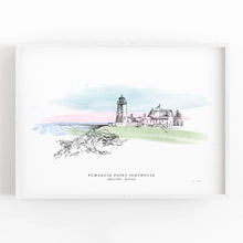 Load image into Gallery viewer, Pemaquid Lighthouse, Maine - Fine Art Print