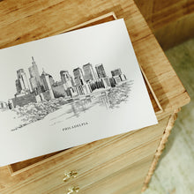 Load image into Gallery viewer, Philadelphia, PA Skyline Fine Art Prints