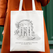 Load image into Gallery viewer, University of North Carolina Chapel Hill Renissance Style Tote Bag