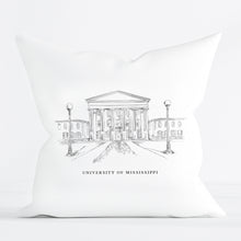 Load image into Gallery viewer, University of Mississippi Renissance Style Pillow Cover