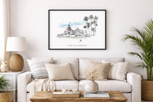 Load image into Gallery viewer, Hotel del Coronado San Diego Fine Art Print – California Coastal Wall Art

