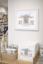 Load image into Gallery viewer, San Diego Museum of Art Print – Hand-Drawn Balboa Park Architectural Wall Art for Museum Gift Shops
