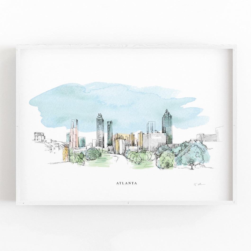 Atlanta Bridge - Fine Art Print