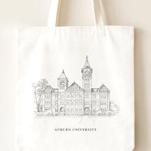 Load image into Gallery viewer, Auburn University Renissance Style Tote Bag
