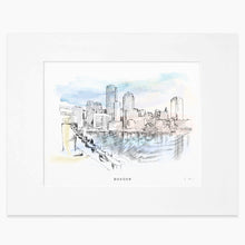 Load image into Gallery viewer, Boston Skyline - Fine Art Print

