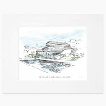Load image into Gallery viewer, Brooklyn Botanical Garden Hand Drawn Fine Art Prints NYC
