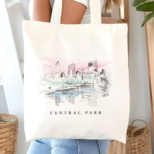 Load image into Gallery viewer, New York Central Park Renissance Style Tote Bag NYC
