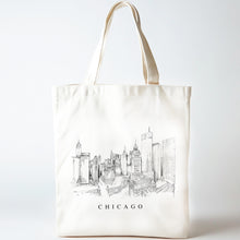 Load image into Gallery viewer, Chicago Renissance Style Tote Bag

