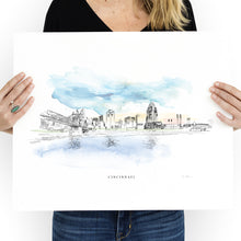 Load image into Gallery viewer, Cincinnati Stadium - Fine Art Print
