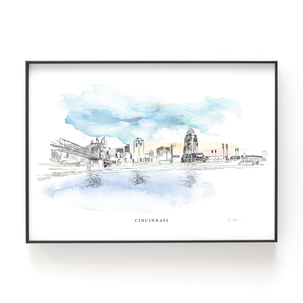 Cincinnati Stadium - Fine Art Print