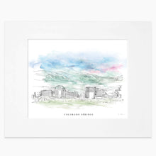 Load image into Gallery viewer, Colorado Springs Skyline - Fine Art Print

