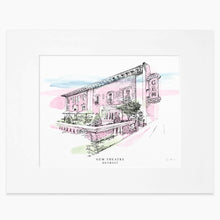 Load image into Gallery viewer, Gem Theatre Detroit - Fine Art Print
