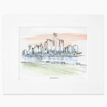 Load image into Gallery viewer, Detroit Skyline - Fine Art Print
