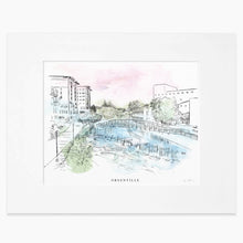 Load image into Gallery viewer, Greenville Hand Drawn Fine Art Prints
