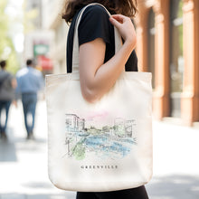 Load image into Gallery viewer, Greenville Renissance Style Tote Bag
