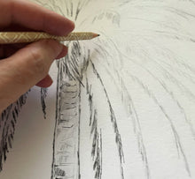 Load image into Gallery viewer, Point Loma Lighthouse, San Diego Hand Drawn Fine Art Prints

