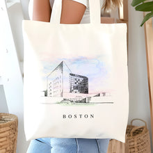 Load image into Gallery viewer, JFK Library Boston Renissance Style Tote Bag

