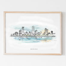 Load image into Gallery viewer, Milwaukee Hand Drawn Fine Art Prints
