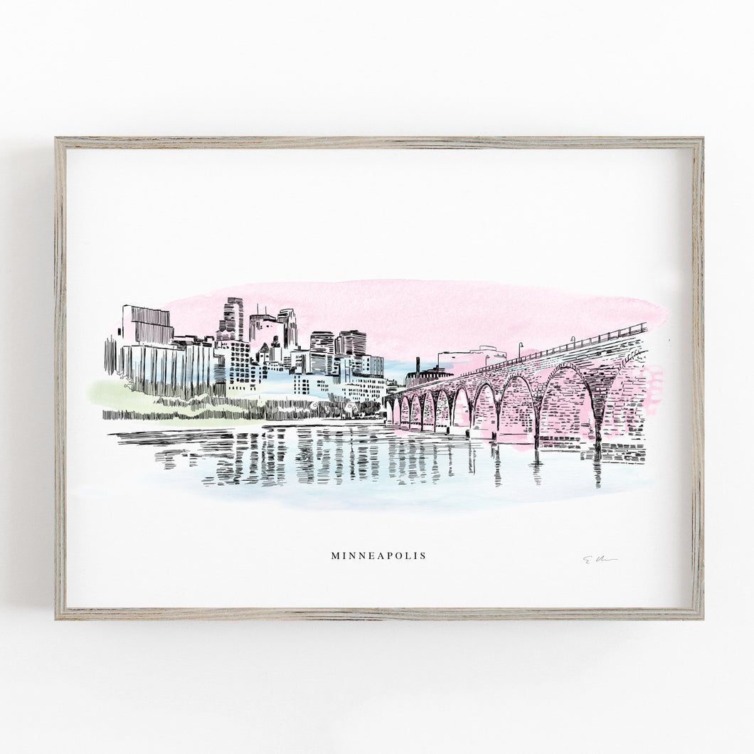 Minneapolis - Fine Art Print