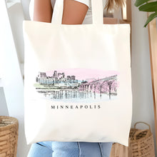 Load image into Gallery viewer, Minneapolis Renissance Style Tote Bag
