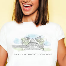 Load image into Gallery viewer, New York Botanical Garden Wearable Art T-Shirt NYC
