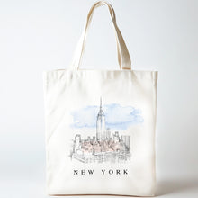 Load image into Gallery viewer, New York Renissance Style Tote Bag NYC
