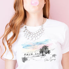 Load image into Gallery viewer, Palm Springs, California Renissance Style Wearable Art Souivenir T-shirt
