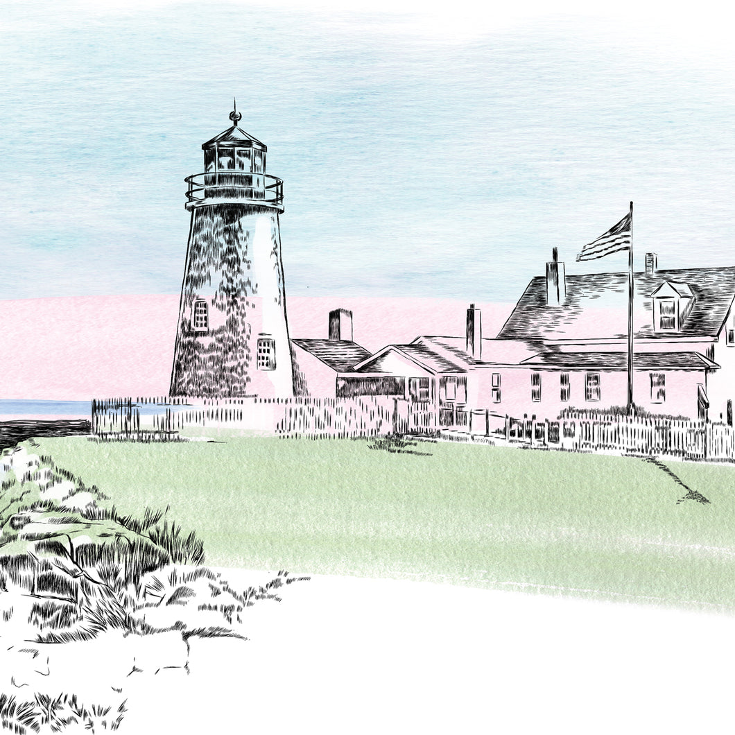 Pemaquid Lighthouse, Maine - Fine Art Print