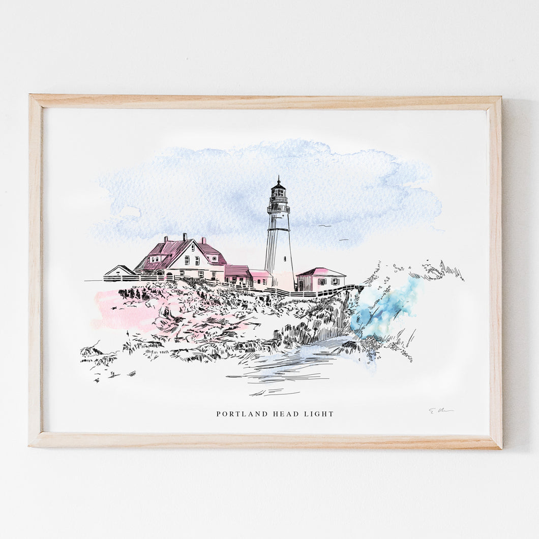 Portland Head Light, Maine - Fine Art Print