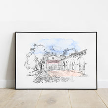 Load image into Gallery viewer, Presidio Park San Diego, California Hand Drawn Fine Art Prints
