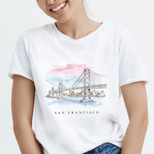 Load image into Gallery viewer, San Francisco Wearable Art T-Shirt
