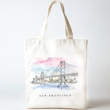 Load image into Gallery viewer, San Francisco Renissance Style Tote Bag

