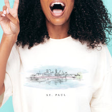Load image into Gallery viewer, St. Paul, MN Wearable Art T-Shirt
