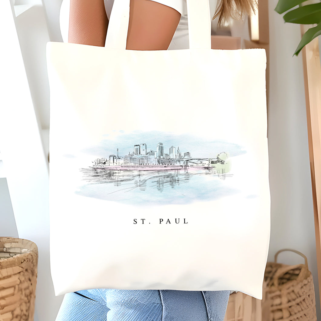 St. Paul Minnesota Renissance Style Tote Bag