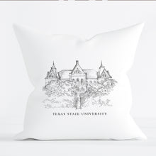 Load image into Gallery viewer, Texas State University Renissance Style Pillow Cover
