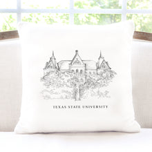 Load image into Gallery viewer, Texas State University Renissance Style Pillow Cover
